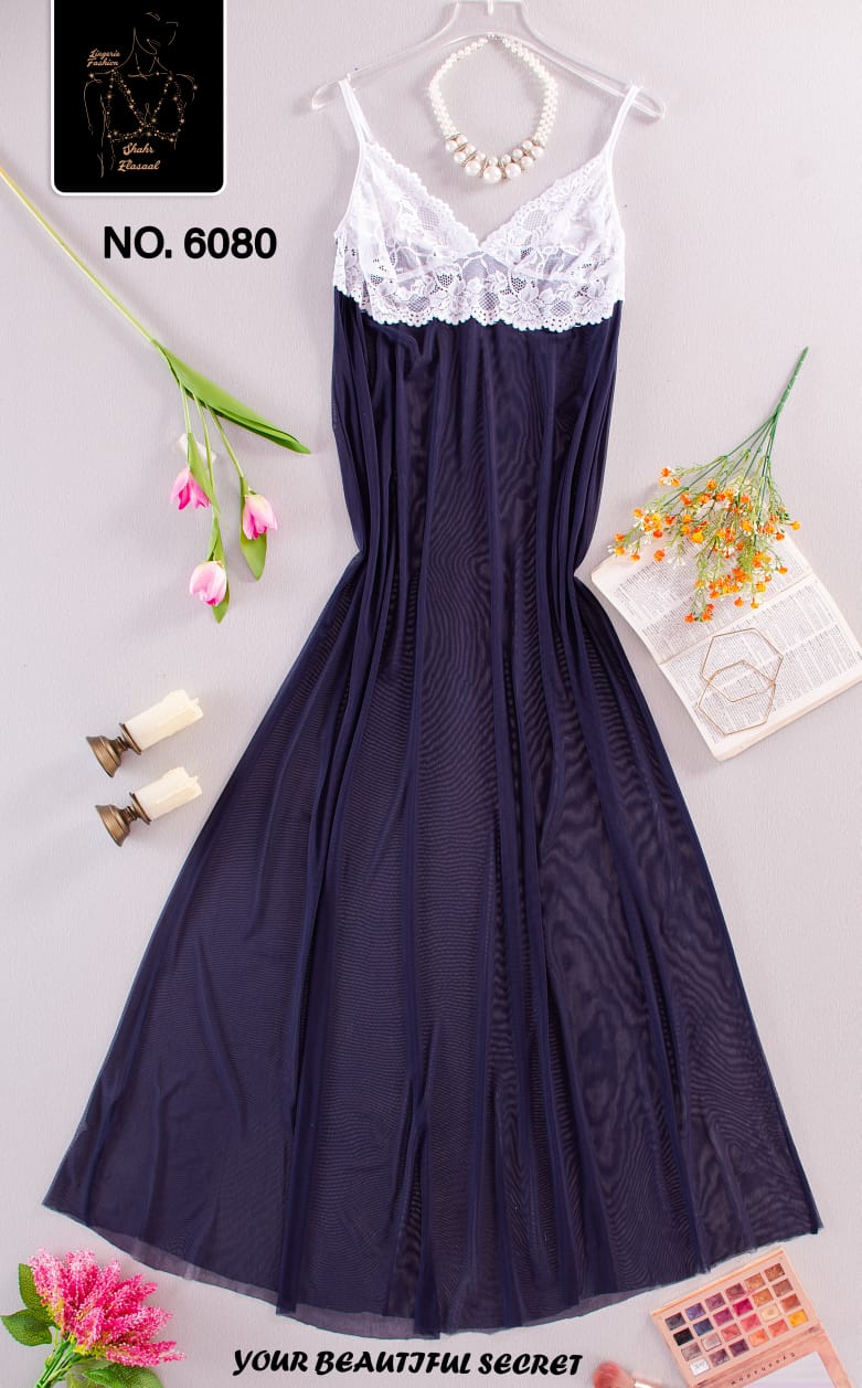 blue dress
